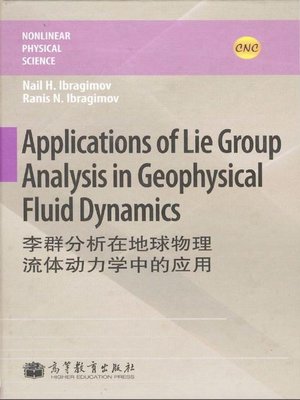 cover image of Application of Lie Group Analysis in Geophysical Fluid Dynamics